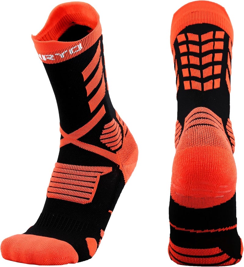 FUNRY Store Grip Socks Soccer for Men&Women,Non-Slip Soccer Socks,Elite Compression Socks for Running Basketball （ men's size 6-11） - Image 1